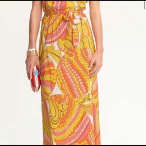 Trina Turk for Banana Republic Maxi Dress Size 10. ( fits size small or medium) - Picture 3 of 6